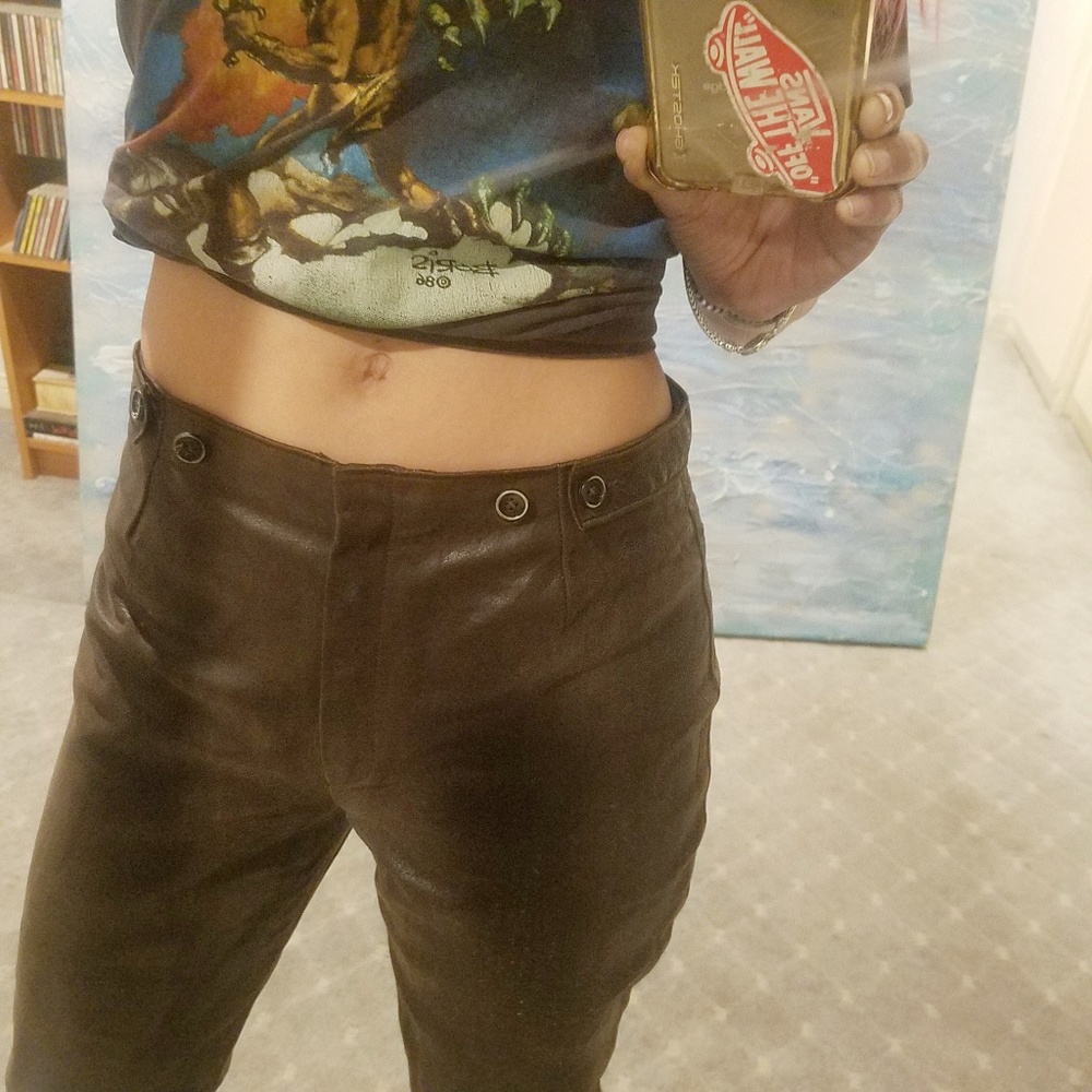ROZAE NICHOLS 100% Leather Pants